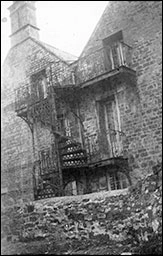 Burton Latimer - Cottage Homes - Spiral fire escape 3
