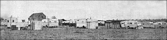 Burton Latimer - Caravan  Site - Park Road - 1960