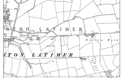 1927 OS Map of wind farm area