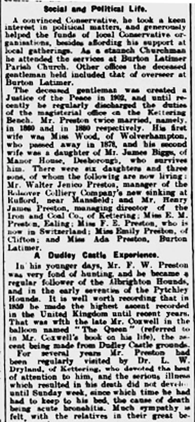 Burton Latimer - Preston-FW-obituary funeral-2