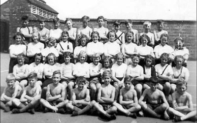 Burton Latimer County School P.E. Class c1952