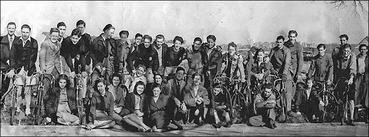 Burton Latimer - cycling - Kettering Friendly Cycling Club 1948