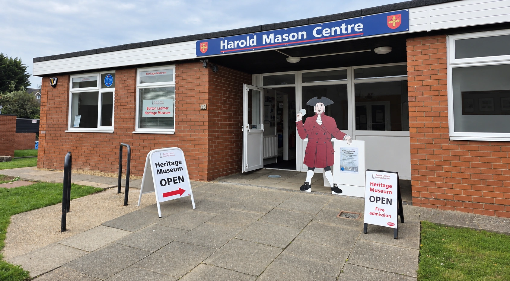 Burton Latimer - Museum exterior - Harold Mason Centre